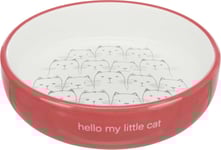 Kattskål för kortnosiga Hello cat