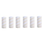 6Pcs Rollers for FC5 FC7 FC3 FC3D Electric Floor Cleaner Replacement Rollers 2.0