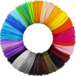 30-Pack - Filament PLA till 3D-penna - 1,75 mm x 10 m multifärg
