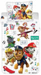 Sängkläder för barn 100x140 cm - Paw Patrol - Pawsome - 2 i 1 design - 100% bomullssängset
