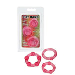 Seven Creations Penisrenkaat - Stay Hard Pinkki