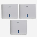 Mesh WiFi Router ZTE Gigbit Dual-band AC1200 / 3-pack