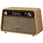 Sangean - Premium Wooden Cabinet WR-201 Radio de table dab+, fm dab+, Bluetooth, aux, fm fonction réveil bois V925343