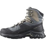 Salomon Quest Element Gore-Tex Women's Backpacking Shoes, Athletic inspiration, All-terrain stability, and Outdoor essentials, Ebony, 6.5