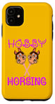 Coque pour iPhone 11 Bâton-Cheval HOBBY HORSE
