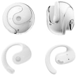 AI smart Bluetooth-headset för realtidssimultantolkning, kan lyssna på musik, lätt att bära, kompatibel med Apple- och Android-datorer white