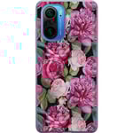 Xiaomi Poco F3 Transparent Mobilskal Rosor