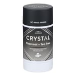 Deodorant Magnesium Enriched Charcoal & Tea Tree 2.5 Oz By Crystal