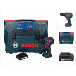 Bosch - Professional gsr 18V-55 Perceuse-Visseuse sans fil 55Nm 18V Brushless + 1x Batterie 2,0Ah + Coffret L-Boxx - sans chargeur