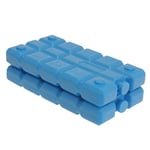 Blue 4 pack Reuseable Freeze Board Ice Blocks Cooler Blocks ideal for a Picnic ice blocks for cool bags lunch boxes cool boxes