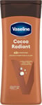 Vaseline Intensive Care Cocoa Radiant Body Lotion with Ultra-Hydrating Lipids an