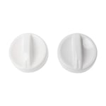 NOWON 2Pcs Universal Microwave Oven Plastic Spool Rotary Knob Timer Control Switch New