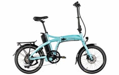 Ecoride Flexer HS FOLD H-9 20 M/L Blå Elcykel - Hopfällbar Elcykel