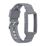 INF Silikonklokkerem for Fitbit Charge 6/4/4 SE/3/3 SE Grå