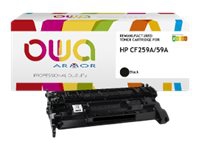 OWA - Svart - kompatibel - boks - gjenfabrikert - tonerpatron (alternativ for: HP 59A) - for HP Color LaserJet 3800, 3800dn, 3800dtn, 3800n, CP3505dn, CP3505n, CP3505x