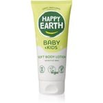 Happy Earth 100% Natural Soft Bodylotion for Baby & Kids Creme til børn 200 ml