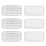 MUCHAO 6 Pack Washable Steam Mop Pads For Bissell Symphony 1132 1252 1543 1652 Hard Floor Vacuum Accessories