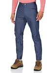 SALOMON Wayfarer Alpine Denim Pan – Men's Trousers, Mens, Trouser, LC1382800, Mood Indigo/White, 12