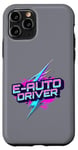 iPhone 11 Pro E-Auto Driver Plug Supercharge E Cars EV Electric Car Case
