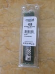 Micron Crucial Memory 4GB DDR3 1600 / PC 12800 / CL11