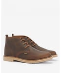 Barbour Siton Mens Desert Boots - Brown - Size UK 8