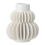 Bloomingville - Halfdan vase 14 cm hvit