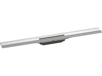 Hansgrohe Raindrain Flex Skyddssats För Duschkabin 800 Mm För Väggmontering/Kan Förkortas Borstad Rost