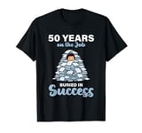 50 Years on the Job Buried in Success 50th Work Anniversary T-Shirt