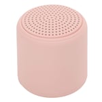 Portable USB Cute Bluetooth 5.0 Speaker,Mini Wireless Decor Speaker with Lanyard,Compact Light,Compatible with Smartphones/Tablets/Laptops,for Coffee,Minibar,Small Parties,Car,Outdoor(pink)