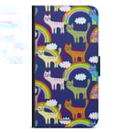 Bjornberry Fodral iPhone 5/5s/SE (2016) - Katter & Regnbågar