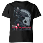 Avengers War Machine Kids' T-Shirt - Black - 7-8 Years
