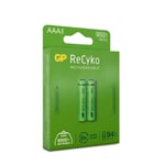GP ReCyko AAA-batteri, 950mAh, 2-pack