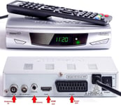 FULL HD Freeview Digital TV Receiver Tuner  Set Top Box  USB Recorder WiFi Ready