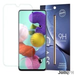JollyFX Härdat glas 9H skärmskydd för Samsung Galaxy Note 10 Lite / Samsung Galaxy A71 (förpackning - kuvert)