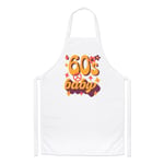 60s Baby Chefs Apron Born 1960 Birthday Brother Sister Retro Best Friend Cooking