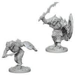 Dragonborn Male Fighter (Wave 1) Icons of the Realms Premium Painted Miniatures Figur - Rollespill fra Outland