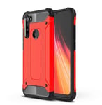 NOKOER Case Protector for Motorola Moto G 5G Plus, Hybrid Armor Cover, TPU + PC Dual Layer Phone Case [Shockproof] [Anti-Fingerprint] [Dust-Proof] Ultra-Thin - Red