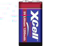 Xcell 9 V-Bläckbatteri Litium 1200 9 V 1 Stk