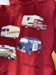 Mayoral Baby Boys Red Long Sleeve T-shirt Long Sleeved Volswagen Campers Vans
