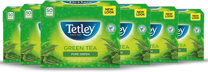 Tetley Pure Green Tea Bags, Pack of 6, 600 gram