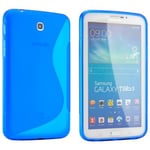 Back Cover Galaxy Tab 3 7-tum Style Blue