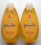 Johnsons Pure & Gentle Baby Shampoo 2x500m POST FREE
