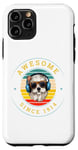 iPhone 11 Pro Awesome 111 Year Old Dog Lover Since 1914 - 111th Birthday Case