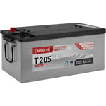 Accurat - Traction T205 Batterie Décharge Lente 12V 205Ah agm