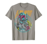 Star Wars Boba Fett Neon Blaster Vintage Graphic T-Shirt C2 T-Shirt