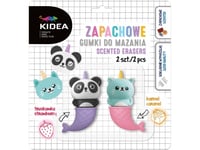Derform Doftande Katt Och Panda Suddgummin 2St Kidea