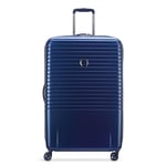 DELSEY PARIS - Caumartin Plus - Valise Grande Taille Rigide - 76x54x29 cm - 107 Litres - L - Bleu Acier