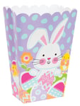Easter Party Treat Bag Egg Hunt Card Box Birthday Favour Sweet Gift Box x 6
