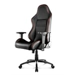 YO-TOKU Gaming Chair Ergonomic Executive Office Desk Chair High Back Leather Swivel Computer Racing Chair (Color : Black, Size : 67X67X129CM) Chairs Living Room Furniture