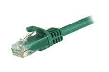 StarTech.com 50cm CAT6 Ethernet Cable, 10 Gigabit Snagless RJ45 650MHz 100W PoE Patch Cord, CAT 6 10GbE UTP Network Cable w/Strain Relief, Green, Fluke Tested/Wiring is UL Certified/TIA - Category 6 - 24AWG (N6PATC50CMGN) - patchkabel - 50 cm - grøn